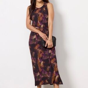 Cloth & Stone Tank Slip Sleeveless Midi Dress